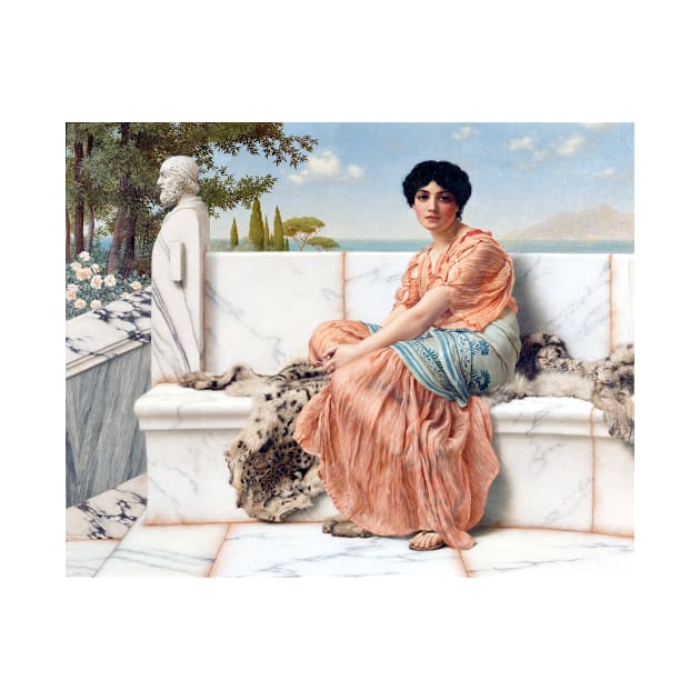 John William Godward Reverie by pdpress