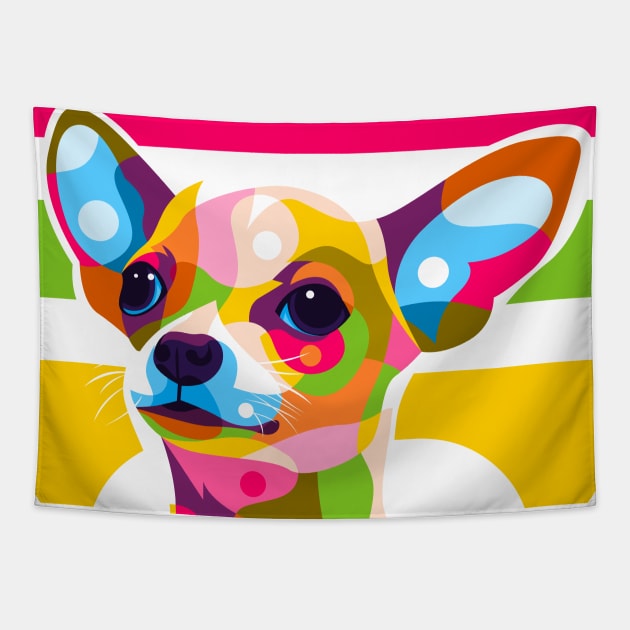 Chihuahua Puppy Tapestry by wpaprint