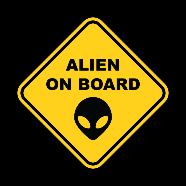 ALIEN ON BOARD by encip