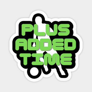 Plus Added Time Logo Magnet