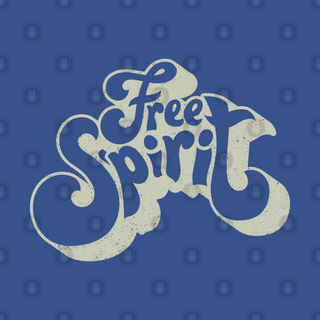 Free Spirit Puffy Type by Alema Art