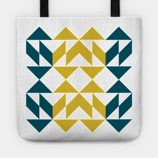 Modern Geometric Shapes Tote