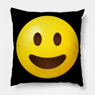 Smiling emoji Pillow