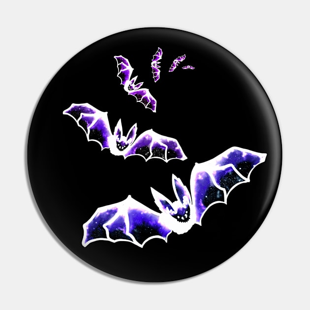 Swarm of star bats Pin by TheDoodlemancer