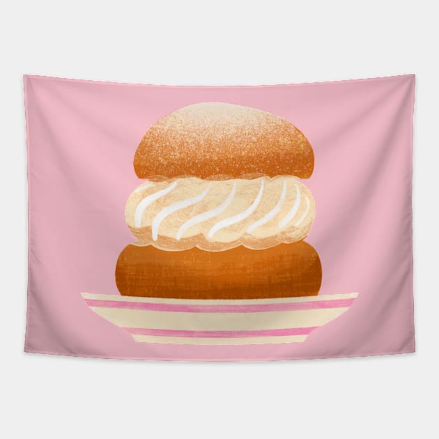 Swedish Semla Tapestry by Rebelform