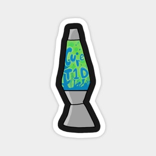 Cure T1D Lava Lamp Magnet