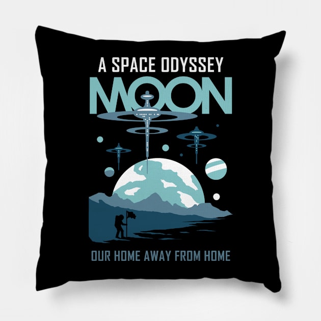 Space Odyssey Pillow by StevenToang