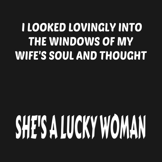 She's A Lucky Woman (White) by Kadeda RPG