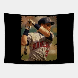 Dan Gladden in Minnesota Twins Tapestry