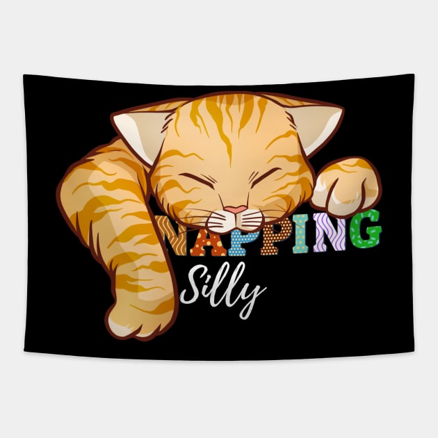 Napping Silly Tapestry by NICHE&NICHE