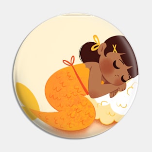 Sushi Mermaid Pin