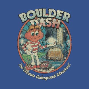 Boulder Dash Ultimate Underground Adventure 1984 T-Shirt