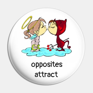 opposites attract Pin