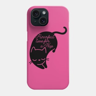 Purrrfect Time For a Nap Phone Case