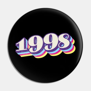 1998 Birthday Year Pin