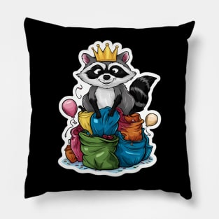 King Of Trash Pillow