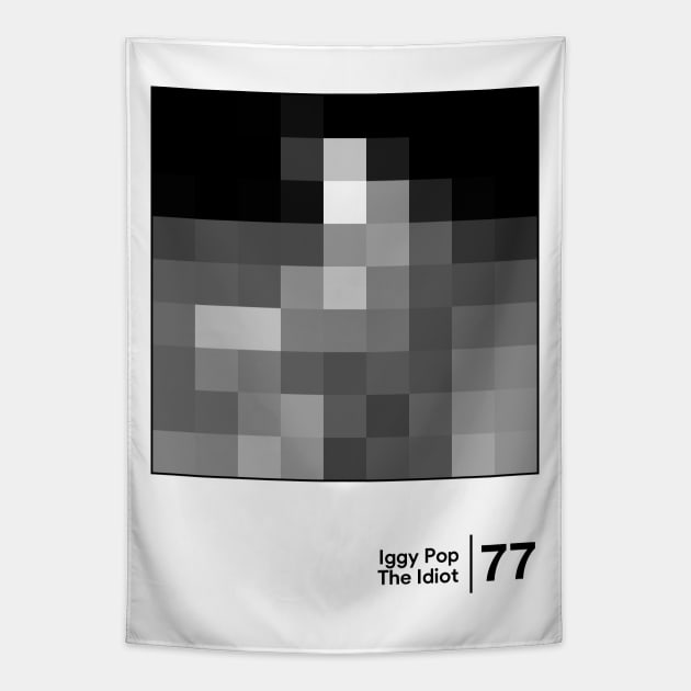 The Idiot / Minimalist Graphic Design Fan Artwork Tapestry by saudade