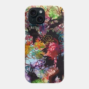 covid..snail and grave yard Phone Case