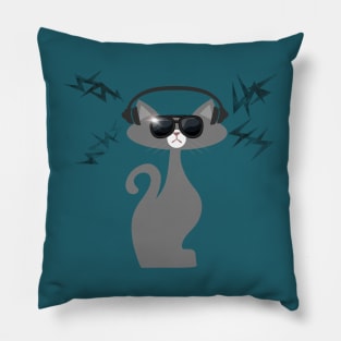 Cat music Pillow