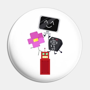 Mechanical Minds (Battle for BFDI) Pin