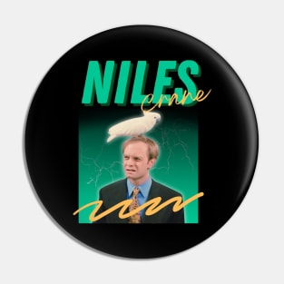 Niles crane***original retro Pin