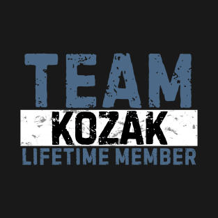 Team Kozak Lifetime Member Funny Gift Idea T-Shirt