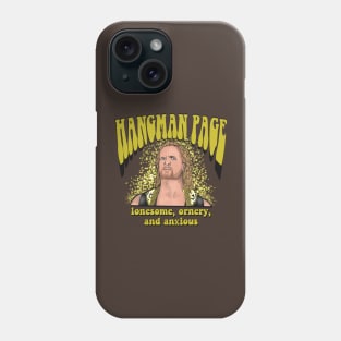 Hangman Page- Lonesome, ornery, and anxious Phone Case