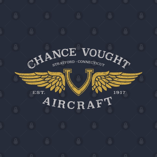 Chance Vought Aircraft Logo by 909 Apparel