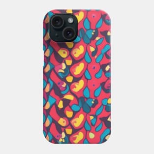 Repetitive Colorful Pattern Phone Case