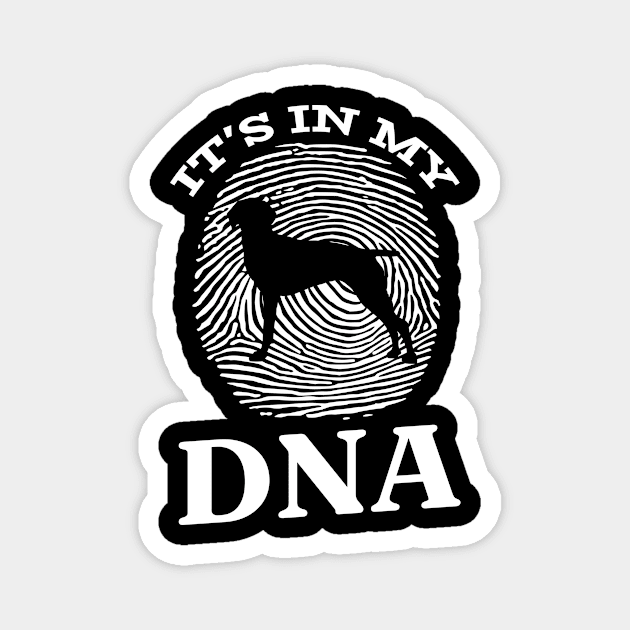 Old Danish Pointer It`s In My DNA Magnet by Shirtjaeger