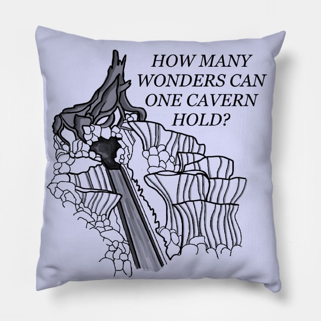 Splash mountain Pillow by Emilywiebe