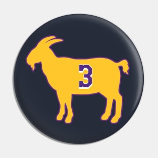 Anthony Davis Los Angeles Gold Goat Qiangy Pin