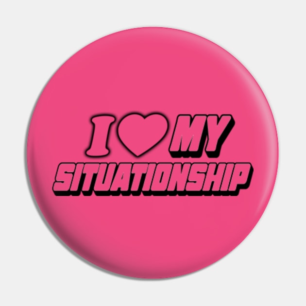 Y2K I Love My Situationship Vintage Aesthetic Y2K Vintage 'Don't Be Jealous.' T-Shirt Retro Streetwear Celebrity Fashion Pin by Y2KERA