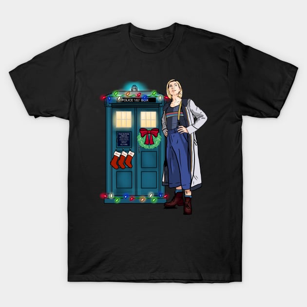 Discover Merry Christmas Doctor! - Doctor Who - T-Shirt