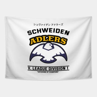 Schweiden Adlers Volleyball Team Tapestry