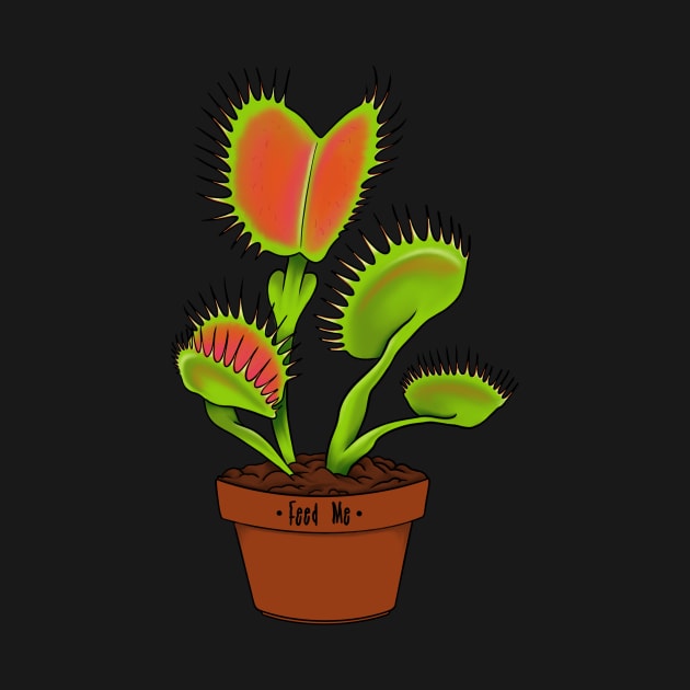 Botanical plant Carnivorous Plant Dionaea Musciplua | Venus Fly Trap by Venus Fly Trap Shirts