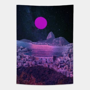 Talking to the moon Tapestry