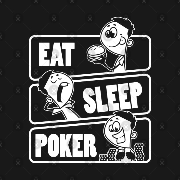 Eat Sleep Poker - Blackjack Card Game gift product by theodoros20