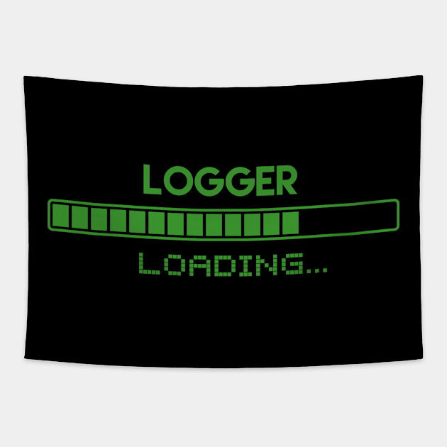 Logger Loading Tapestry by Grove Designs