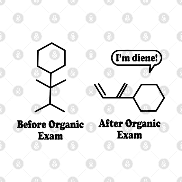 Help Me, I'm Diene !!! Chemistry Joke by ScienceCorner