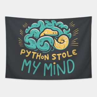 Python stole my mind Tapestry