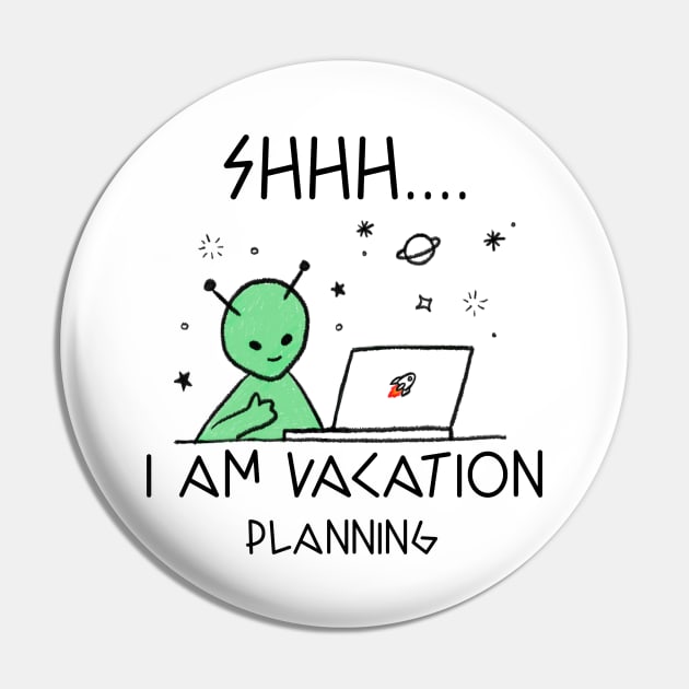 Vacation Mode Pin by Expanse Collective