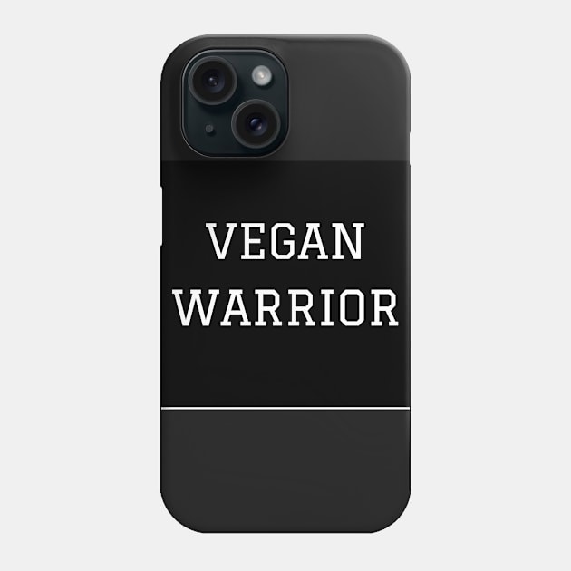 Vegan Warrior Phone Case by marianas