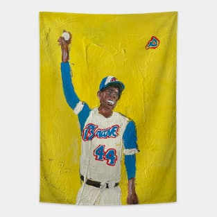 Hank Aaron Tapestry