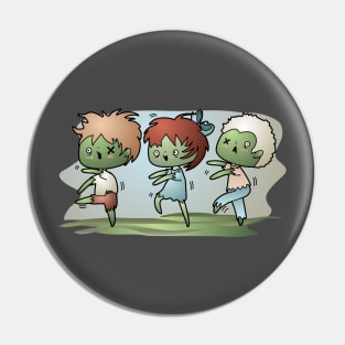 Kawaii Zombies Pin