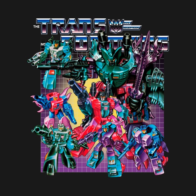 Transformers G1 Seacons team
