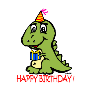 T-rex Wish You a Happy Birthday! T-Shirt