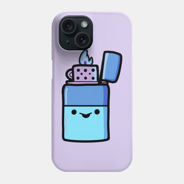 Laid-back Lighter! Phone Case by Midnight Pixels