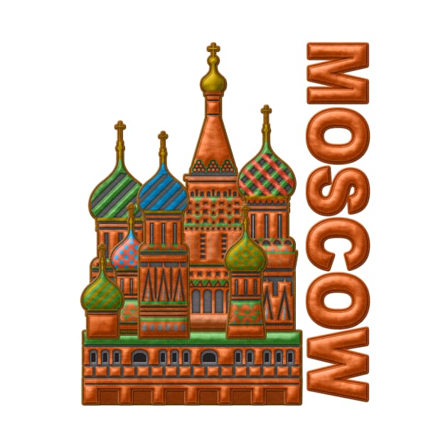 St. Basil's Cathedral, Kremlin, Moscow, Russia, by Ariela-Alez