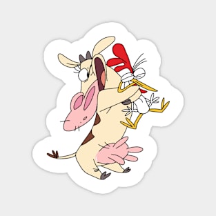 90’s Cartoon Cow & Chicken Collection Magnet